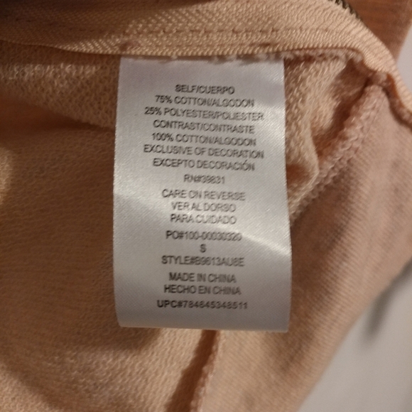 NWT Democracy Long Cascading Collar Zipped Vest - Picture 7 of 8